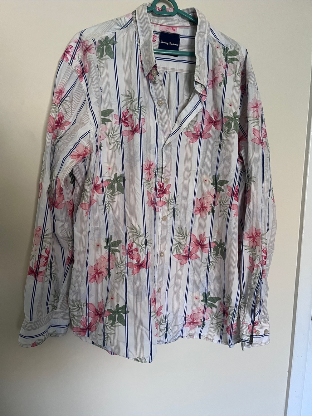 Men’s Tommy Bahama Long Sleeve Button Up Size 3XL